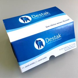 CAIXA PARA PRTESE DENTRIA LABORATRIO DESTAK